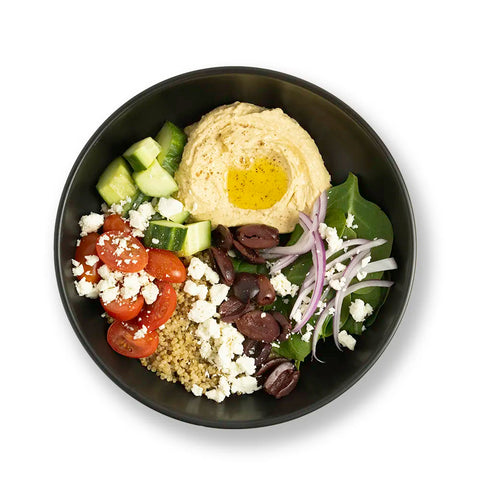 Mediterranean Hummus Bowl