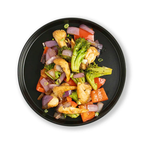 Lions Mane Veggie Stir-Fry