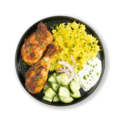 Tandoori Chicken with Turmeric Rice